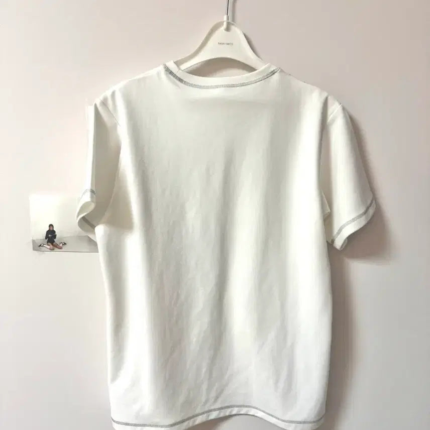 [BUNJANG] Vintage White Star T-shirt / 빈티지 화이트 스타 반팔티