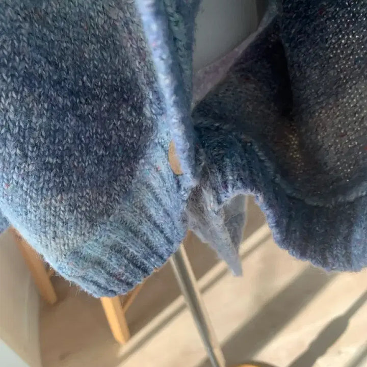 [BUNJANG] Mori Vintage Knit Cape / 모리 니트 케이프 빈티지