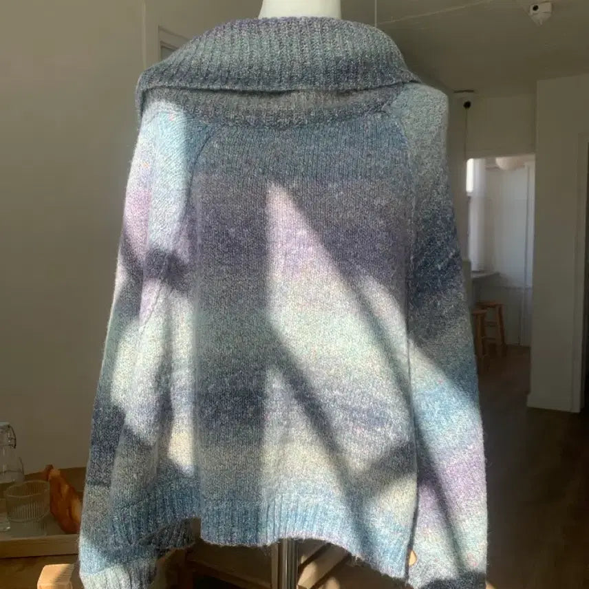 [BUNJANG] Mori Vintage Knit Cape / 모리 니트 케이프 빈티지