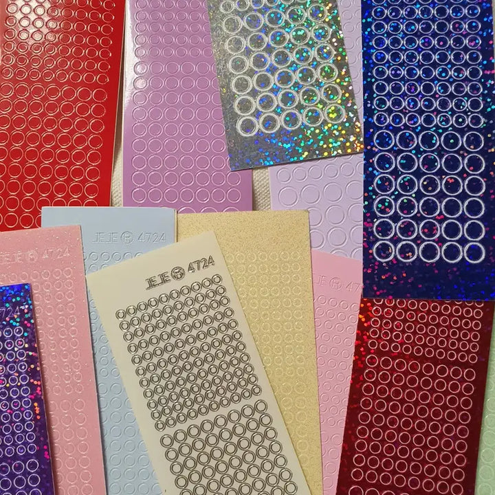 [BUNJANG] Fruit Shop Circle Import Sticker Bundle Set / 후르츠상점 원형 수입 스티커 27개 일괄