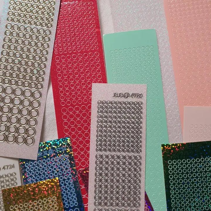 [BUNJANG] Fruit Shop Circle Import Sticker Bundle Set / 후르츠상점 원형 수입 스티커 27개 일괄