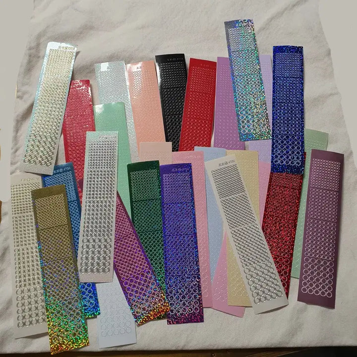 [BUNJANG] Fruit Shop Circle Import Sticker Bundle Set / 후르츠상점 원형 수입 스티커 27개 일괄