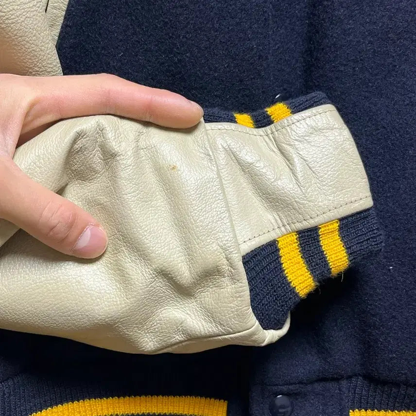 [BUNJANG] Golden Bear Varsity Jacket M (100) / 골든베어 바시티 자켓 M (100) made in USA