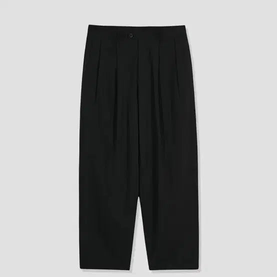 [BUNJANG] Bearded Kid Bending Silhouette Pants Black / 비얼디드키드 밴딩 실루엣 팬츠 블랙