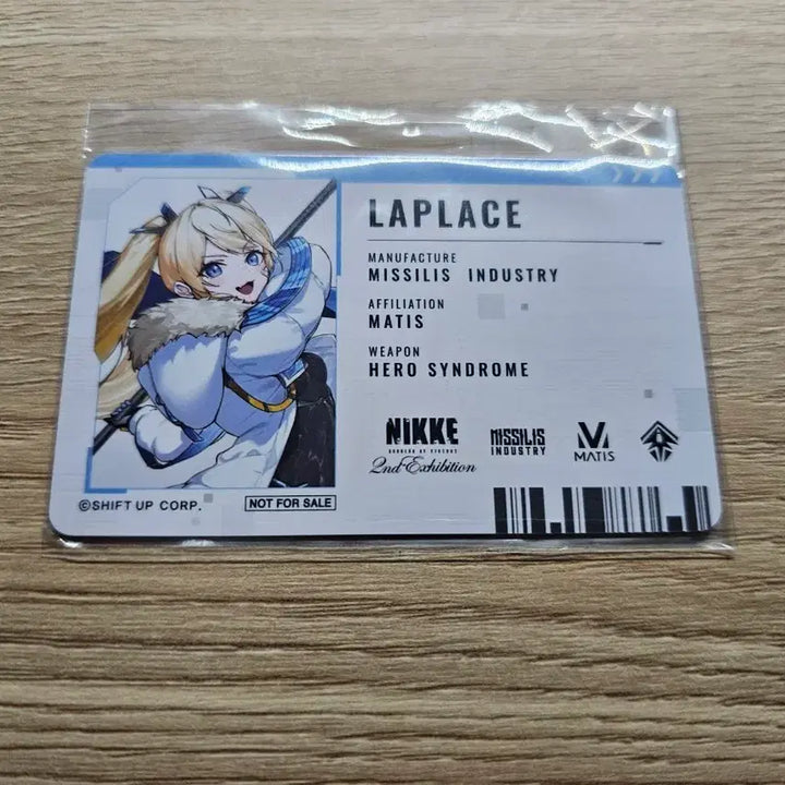 [SOLD OUT] 니케 2nd exhibition 라플라스 사원증 특전