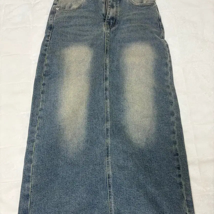 [BUNJANG] Denim Long Skirt / 데님 롱 청치마(새것)