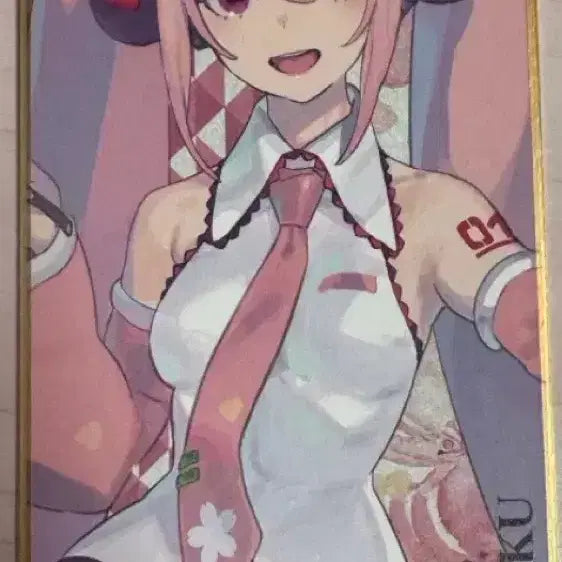 [BUNJANG] Sakura Miku Shikishi Art Board / 사쿠라 미쿠 색지