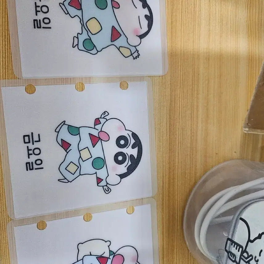 [BUNJANG] GIDLE Wallet with Cash Binder Inserts / 기인돼지 지갑, 현금바인더 속지포함