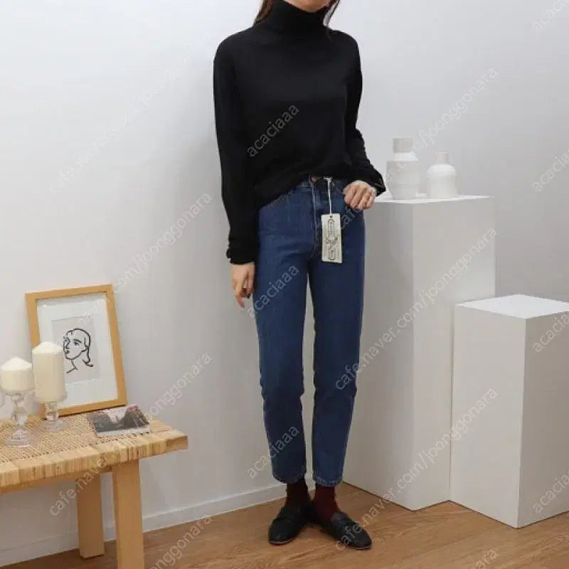 [BUNJANG] Vegetable Kaihara Slim Denim Jeans - Small / 베지터블 가이하라 슬림 데님 청바지 Small