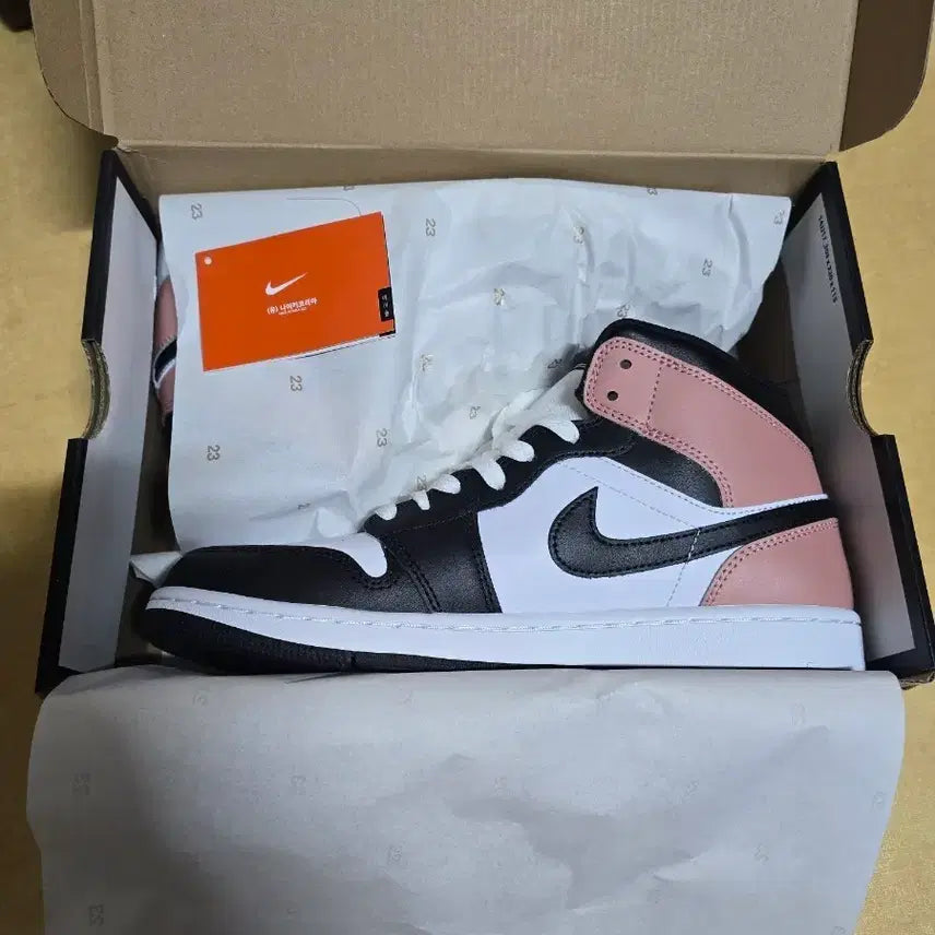[BUNJANG] Nike Air Jordan 1 Mid Rust Pink (270mm) / 나이키 에어 조던1 미드 러스트핑크 270사이즈 팝니다.