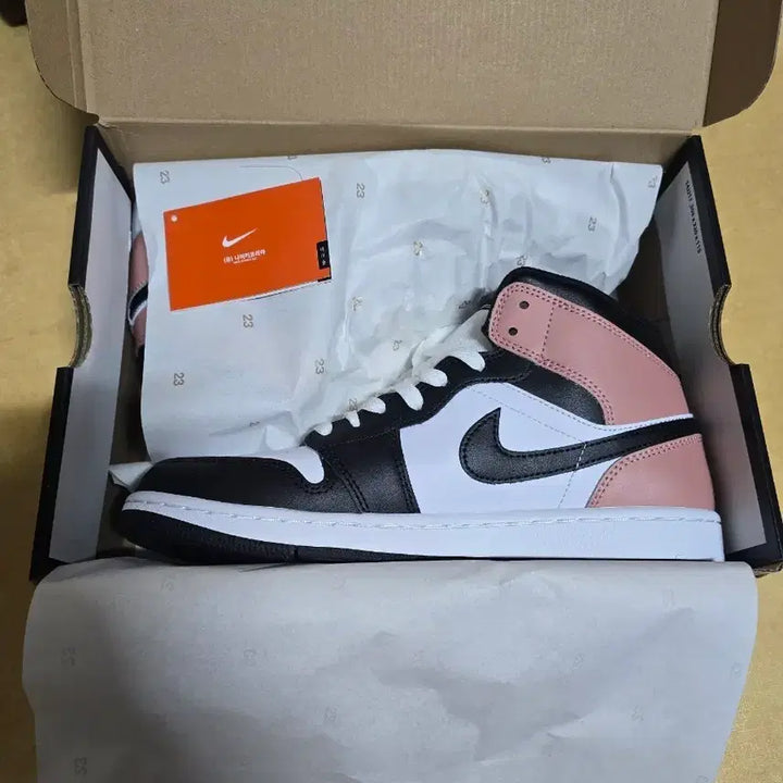 [BUNJANG] Nike Air Jordan 1 Mid Rust Pink (270mm) / 나이키 에어 조던1 미드 러스트핑크 270사이즈 팝니다.