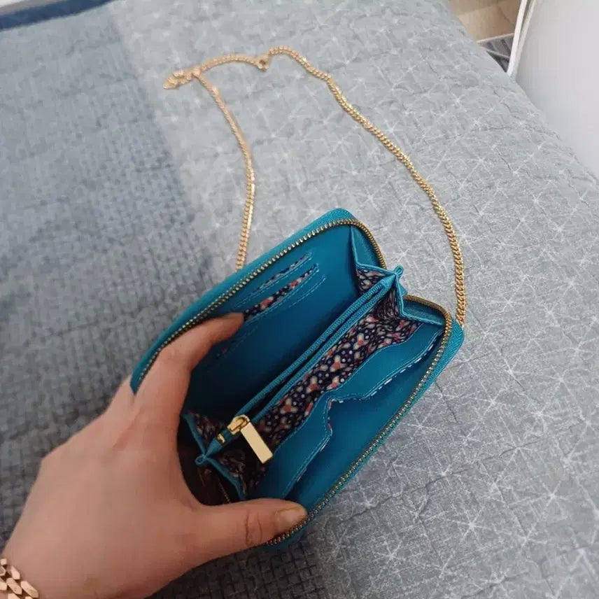 [BUNJANG] Tory Burch Mini Wallet/Chain Crossbody Bag / 토리버치 미니 지갑/ 체인크로스백