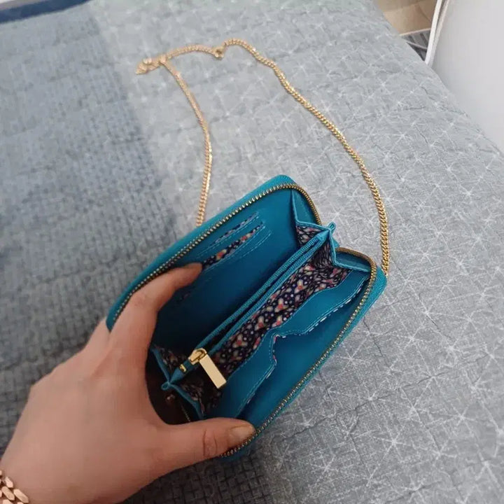 [BUNJANG] Tory Burch Mini Wallet/Chain Crossbody Bag / 토리버치 미니 지갑/ 체인크로스백