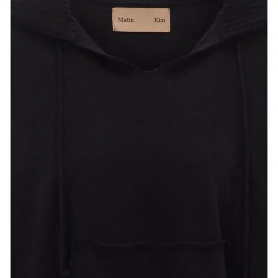 [BUNJANG] Matinkim Black Hoodie / 마뗑킴 슬리브 블랙 후드티 정가 98,000원