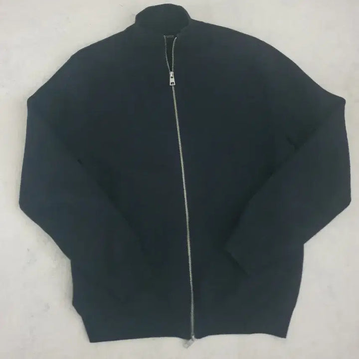 [BUNJANG] Zara Knit Zip-up Navy (Size M) / 자라 니트집업 네이비 사이즈 M