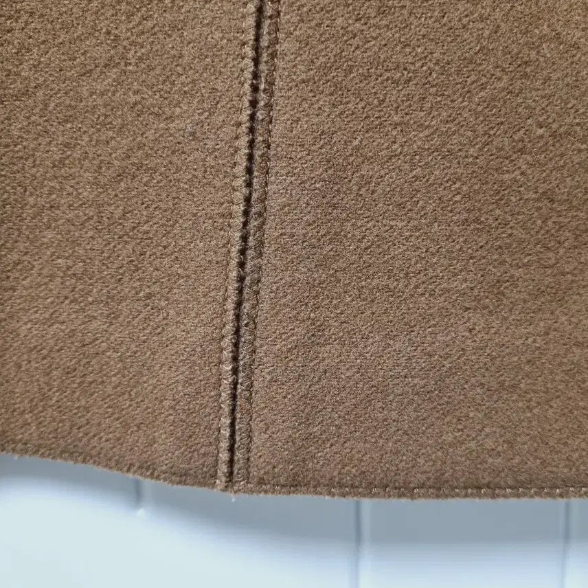 [BUNJANG] System Gold Button Point Wool Skirt / 시스템 금장 버튼 포인트 울 스커트