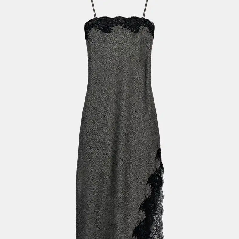 [BUNJANG] ZARA ZW Collection Limited Edition Wool Lace Midi Dress / ZARA 자라 ZW 컬렉션 리미티드 에디션 울 레이스 원피스