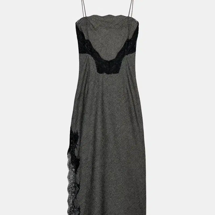 [BUNJANG] ZARA ZW Collection Limited Edition Wool Lace Midi Dress / ZARA 자라 ZW 컬렉션 리미티드 에디션 울 레이스 원피스