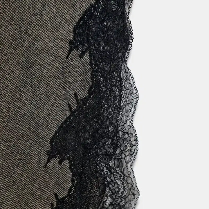 [BUNJANG] ZARA ZW Collection Limited Edition Wool Lace Midi Dress / ZARA 자라 ZW 컬렉션 리미티드 에디션 울 레이스 원피스