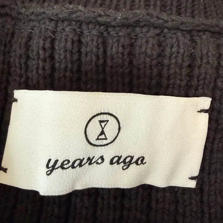 [BUNJANG] Years Ago Heavy Cotton Knit Sweater / 이얼즈어고 헤비코튼니트 M