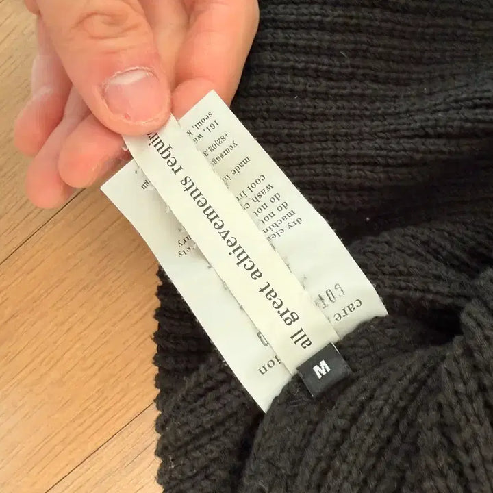 [BUNJANG] Years Ago Heavy Cotton Knit Sweater / 이얼즈어고 헤비코튼니트 M