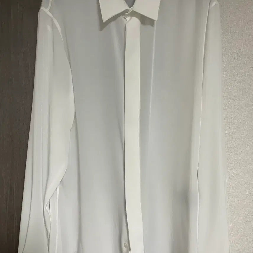 [BUNJANG] Dior Semi-Transparent White Shirt / 디올 반투명 화이트 셔츠