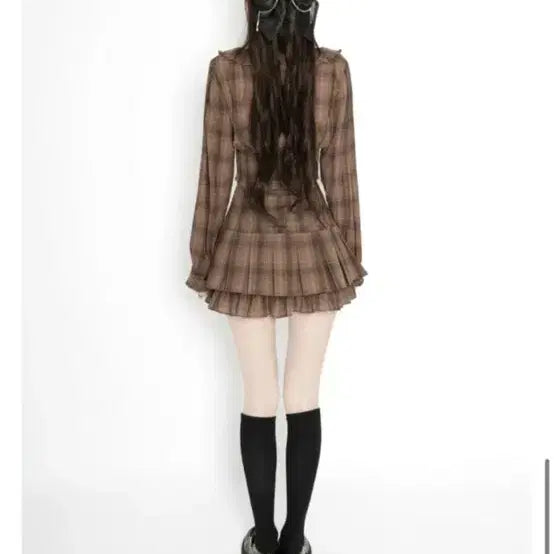 [BUNJANG] Bunny &amp; Doll Two-Piece Skirt Set / 버니앤돌 투피스