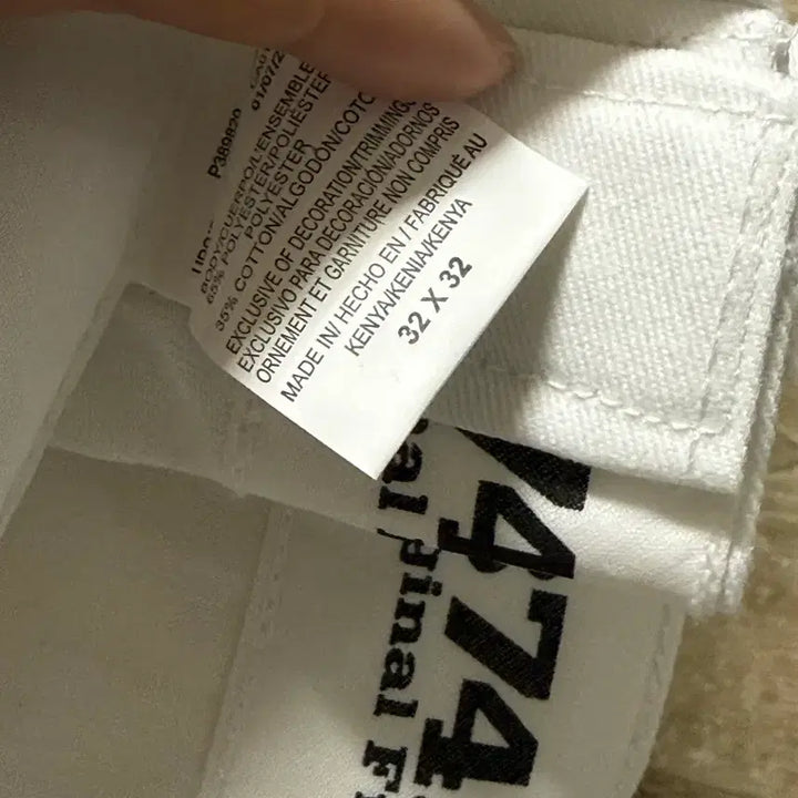 [BUNJANG] Dickies 874 White Pants / 디키즈 874 화이트 (새상품)