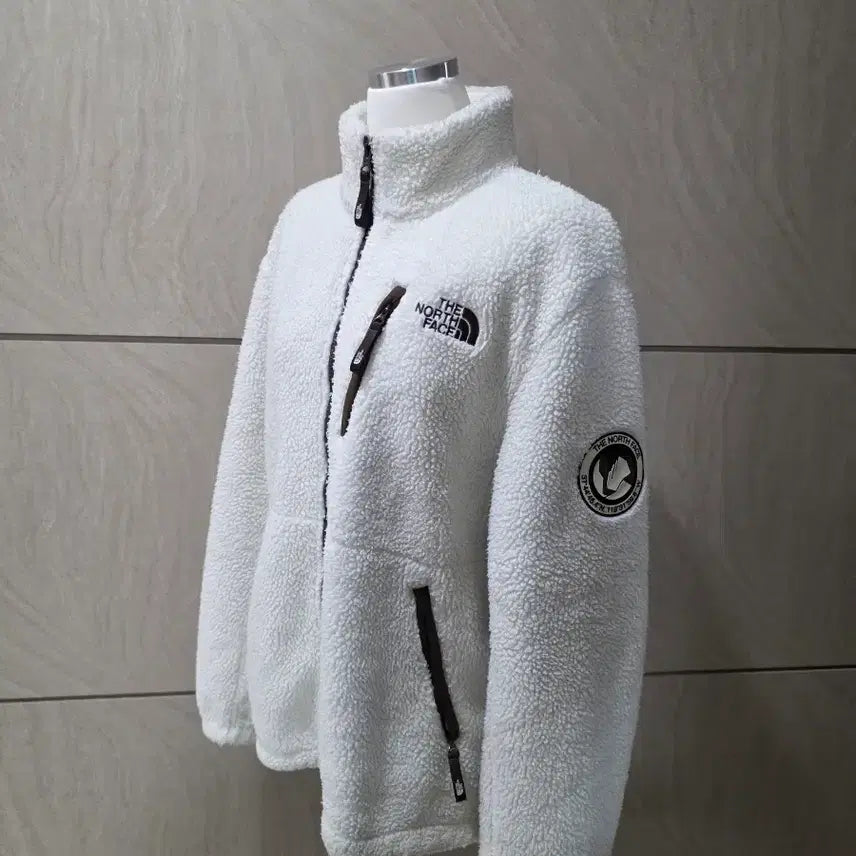 [BUNJANG] The North Face Fleece 95-100 / 노스페이스 정품 화이트 뽀글이 후리스 95~100