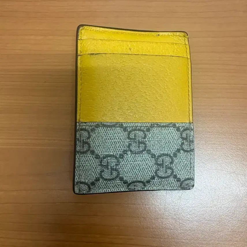 [BUNJANG] Gucci GG Supreme Tiger Detail Card Case / 구찌 GG 수프림 카드지갑 타이거 장식