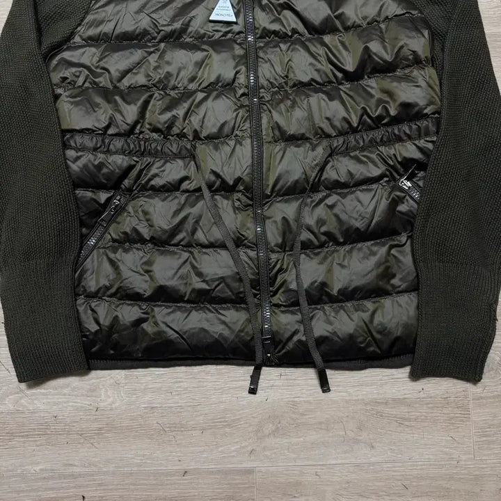 [BUNJANG] Moncler Wool Knit Padded Jacket / 몽클레어 울 니트 패딩