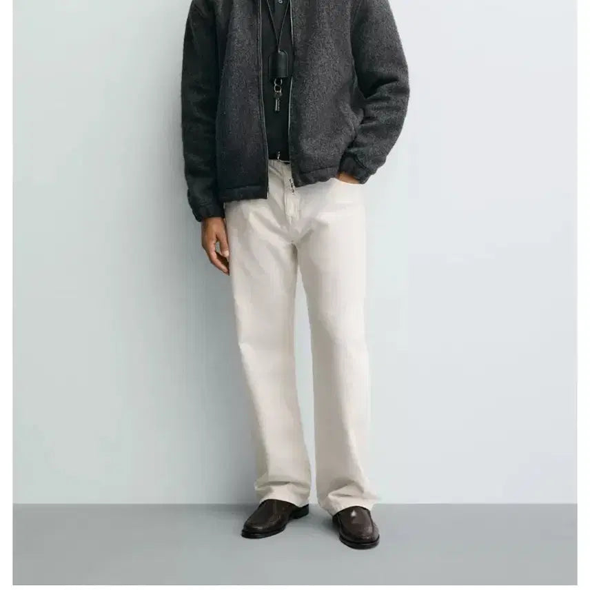 [BUNJANG] Zara Textured Relaxed Fit Jacket / zara 텍스처 릴렉스핏 자켓