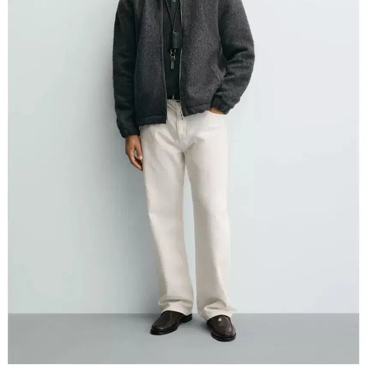 [BUNJANG] Zara Textured Relaxed Fit Jacket / zara 텍스처 릴렉스핏 자켓