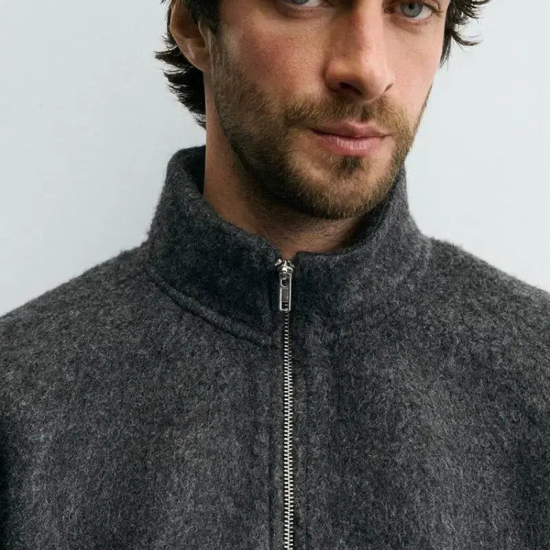 [BUNJANG] Zara Textured Relaxed Fit Jacket / zara 텍스처 릴렉스핏 자켓