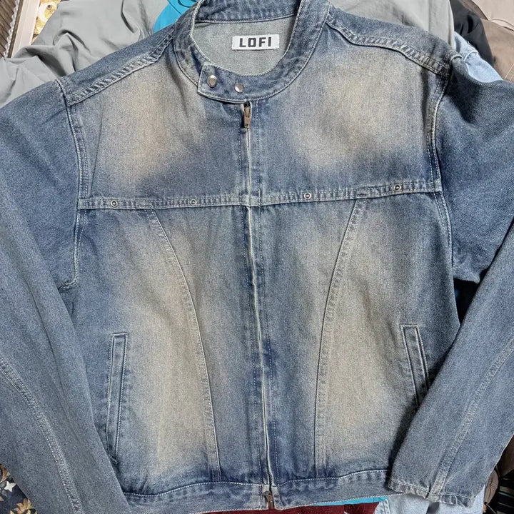 [BUNJANG] Lofai Rider Denim Jacket Indigo / [L] LOFI 로파이 라이더 데님 청자켓 인디고
