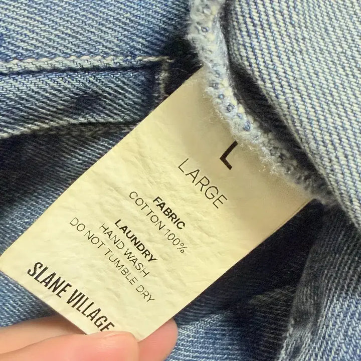 [BUNJANG] Lofai Rider Denim Jacket Indigo / [L] LOFI 로파이 라이더 데님 청자켓 인디고