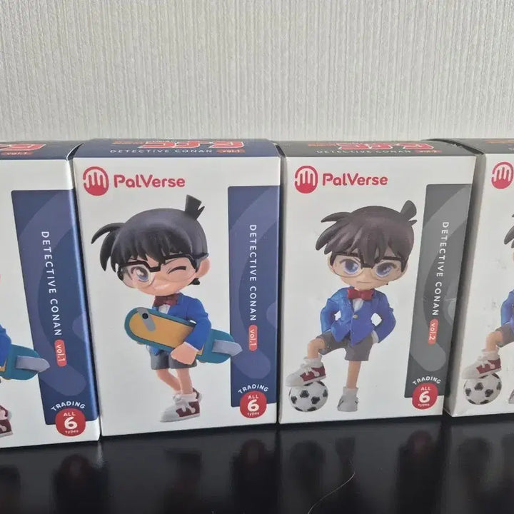 [BUNJANG] Detective Conan PalVerse Figure Bundle Set / 명탐정코난 팔버스 피규어 4종 일괄판매
