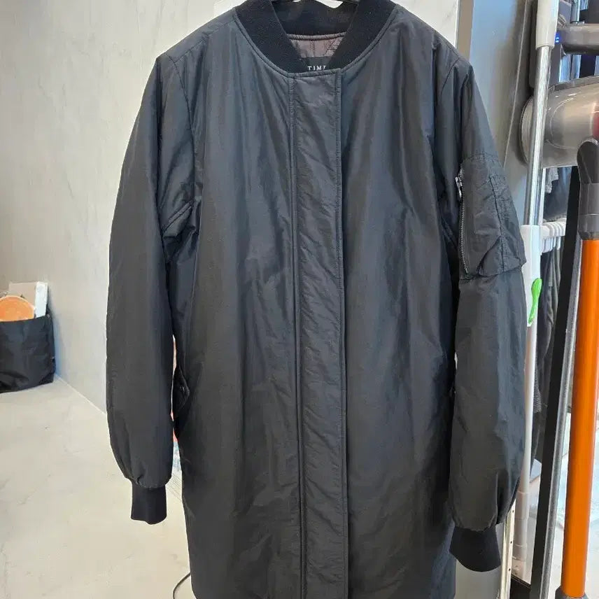 [BUNJANG] TIME Long Flight Jacket (New) / TIME 타임 롱 항공점퍼, 신슐레이트, 거의 새옷