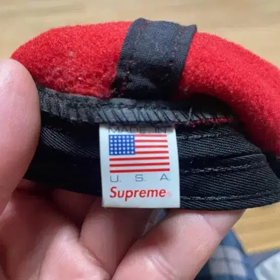 [BUNJANG] Supreme S Logo Polartec Hat / 슈프림 s로고 폴라텍 모자