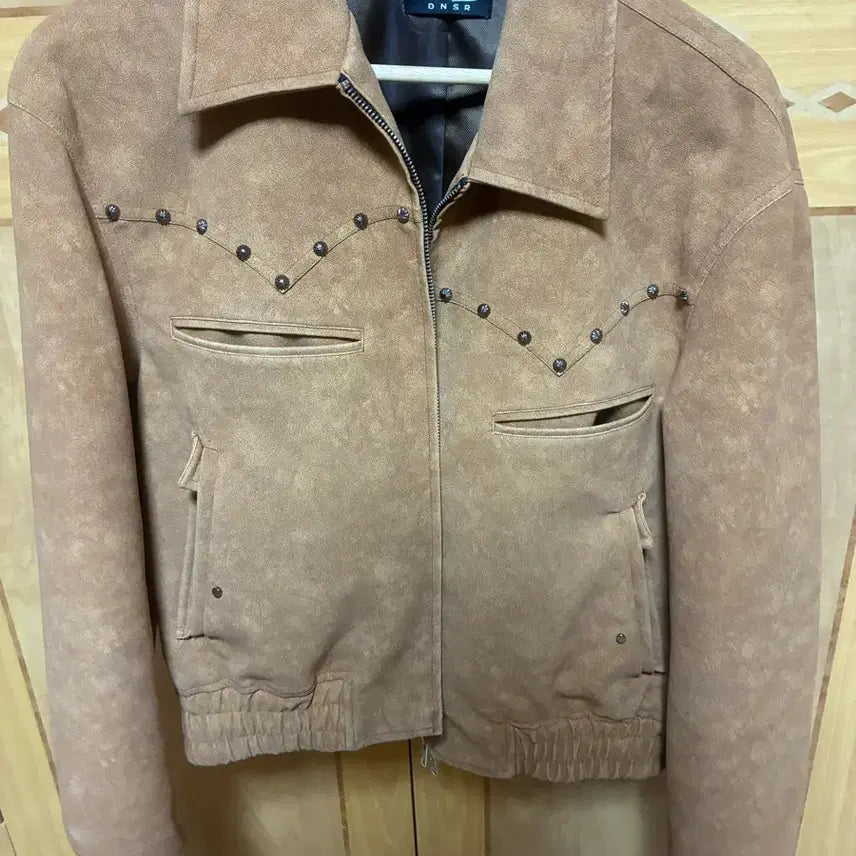 [BUNJANG] M DNSR Rivet Western Jacket Brown / [M] DNSR 리벳 웨스턴 자켓 브라운
