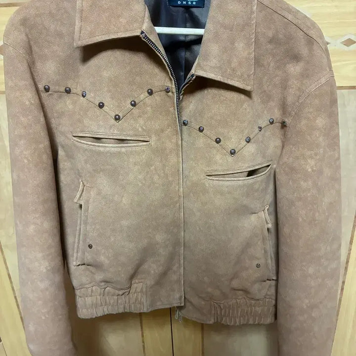 [BUNJANG] M DNSR Rivet Western Jacket Brown / [M] DNSR 리벳 웨스턴 자켓 브라운