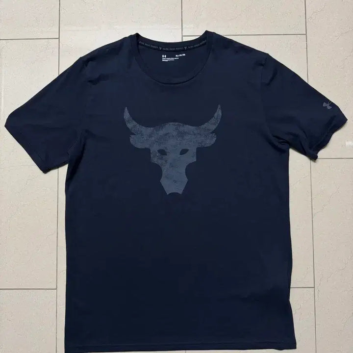 [BUNJANG] Under Armour Project Rock T-Shirt XL / 언더아머 프로젝트락 반팔 티셔츠 XL