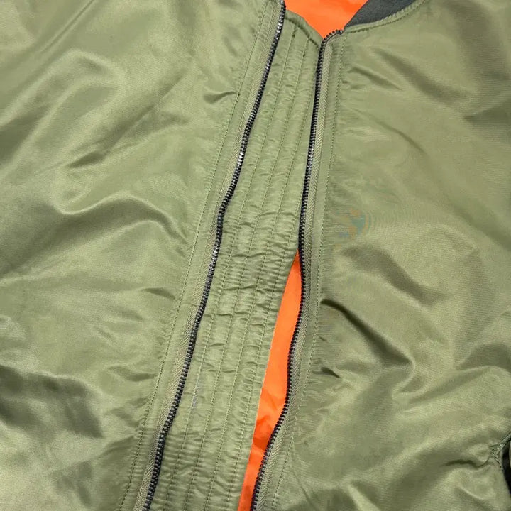[BUNJANG] Vintage Reversible MA-1 Bomber Jacket XL / 논스탁 빈티지 리버시블 ma1 봄버 XL