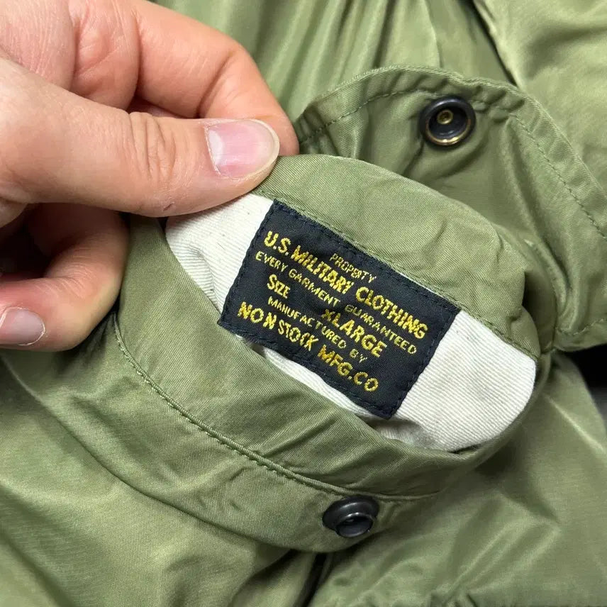 [BUNJANG] Vintage Reversible MA-1 Bomber Jacket XL / 논스탁 빈티지 리버시블 ma1 봄버 XL