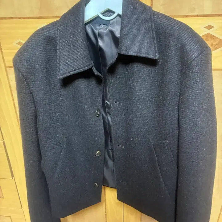 [BUNJANG] MCND Win Cropped Blouson Brown / [M] DNSR 울 크롭 블루종 브라운