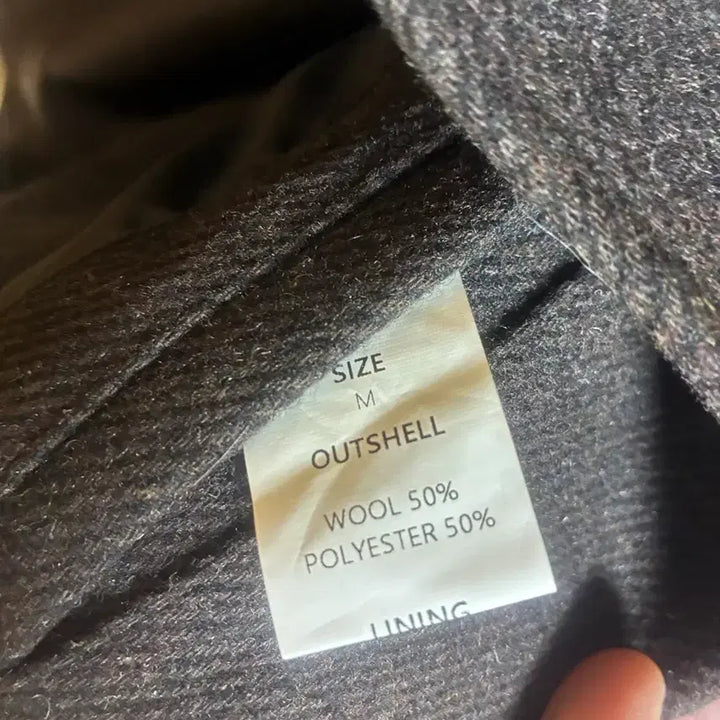 [BUNJANG] MCND Win Cropped Blouson Brown / [M] DNSR 울 크롭 블루종 브라운