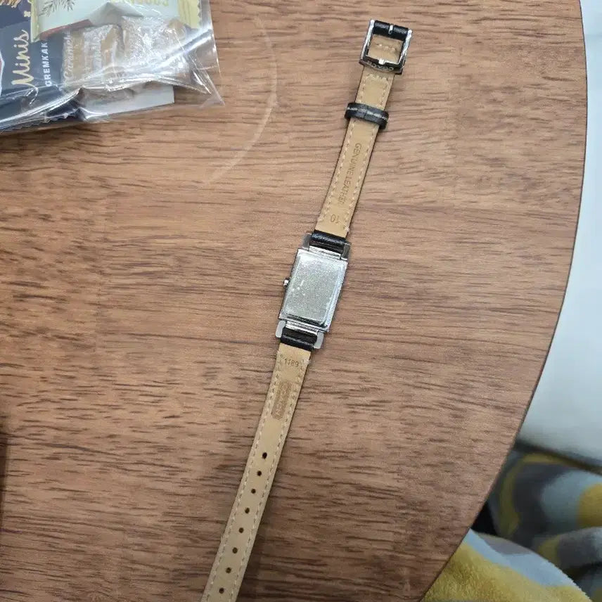 [BUNJANG] COACH Women's Rectangular Leather Watch / 코치 COACH 여성 직사각 가죽 시계