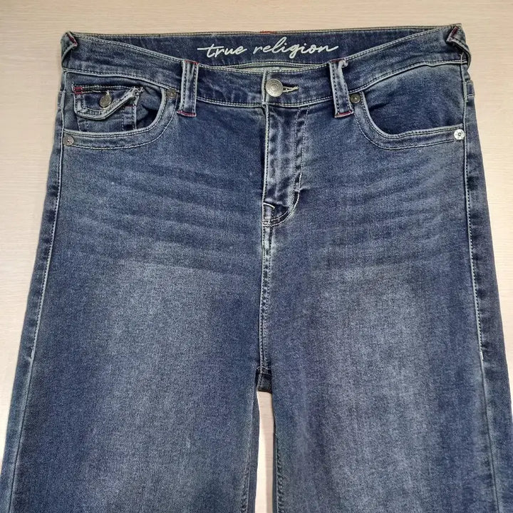 [BUNJANG] True Religion Flare Denim Jeans / 34 트루릴리젼 부드러운스판 플레어데님 34-576
