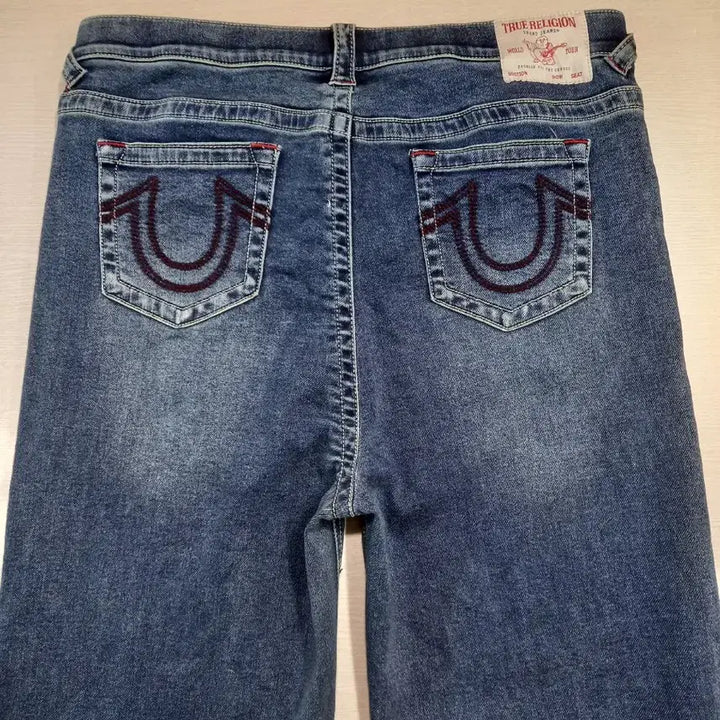 [BUNJANG] True Religion Flare Denim Jeans / 34 트루릴리젼 부드러운스판 플레어데님 34-576