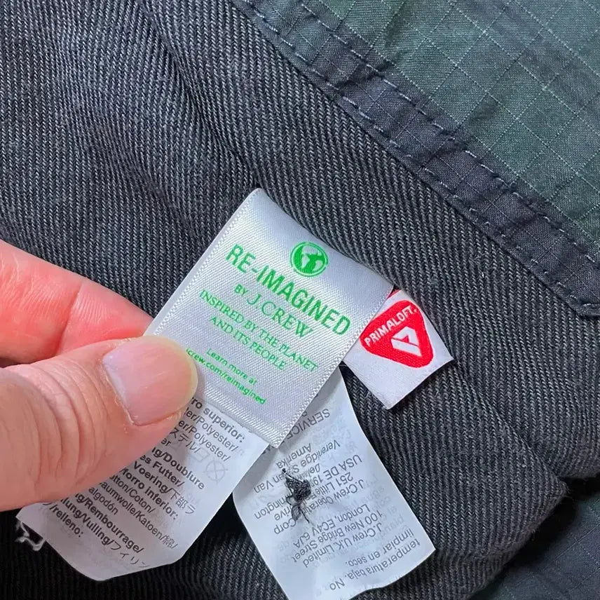 [BUNJANG] J.Crew Black Watch PrimaLoft Jacket / 최저가 택포) Jcrew 제이크루 블랙와치 프리마로프트 자켓